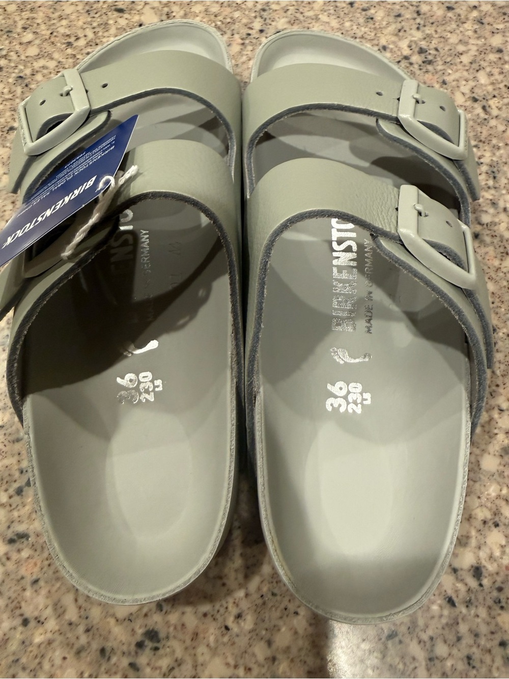 Birkenstock Arizona Sandals in mineral gray - Picture 2 of 7